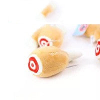 KFX-2566333 Plush Food-Themed Pet Toy for Dogs and Cats - Varied Designs Available