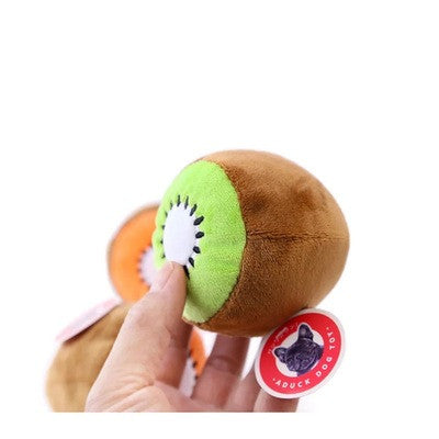 KFX-2566333 Plush Food-Themed Pet Toy for Dogs and Cats - Varied Designs Available