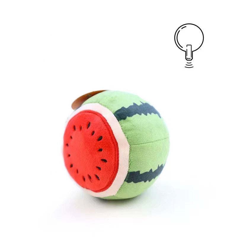 KFX-2566333 Plush Food-Themed Pet Toy for Dogs and Cats - Varied Designs Available