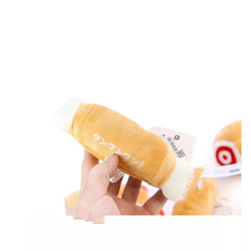 KFX-2566333 Plush Food-Themed Pet Toy for Dogs and Cats - Varied Designs Available