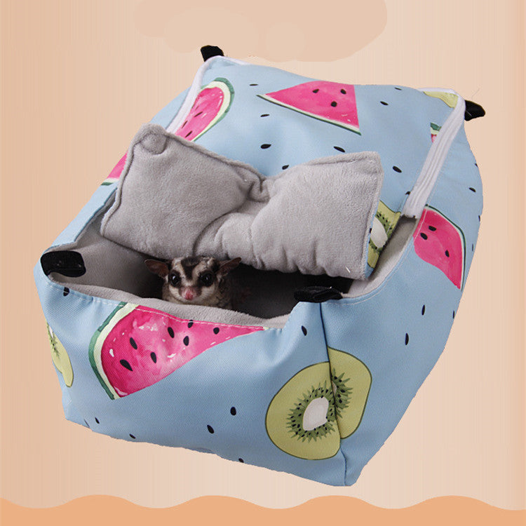 KFX-2566717 Cozy Cotton Anti-Biting Nest for Small Pets - My Neighbor Totoro Design