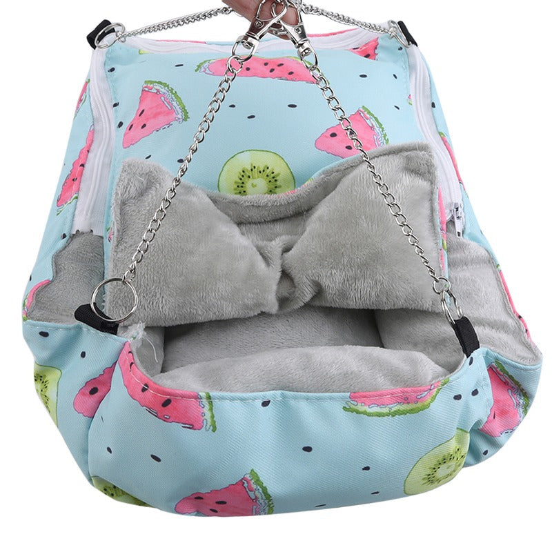 KFX-2566717 Cozy Cotton Anti-Biting Nest for Small Pets - My Neighbor Totoro Design