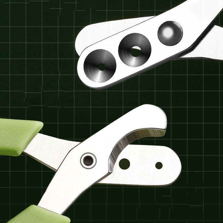 KFX-2576189 Manual Nail Clippers for Cats with Round Hole Design - Even Stress Cutting
