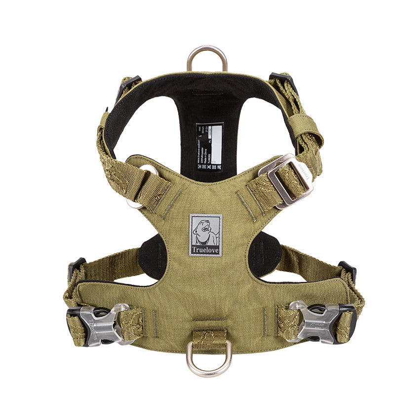 KFX-2577469 Explosion-Proof Dog Harness with Lightweight Design and Duraflex Buckle for Comfortable Outdoor Use