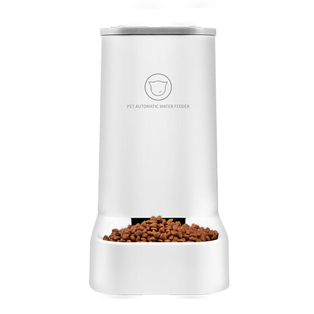 KFX-2578365 Large-Capacity Detachable Bowl Pet Water Feeder with 3.8L Water Storage and 2.1kg Dry Food Capacity