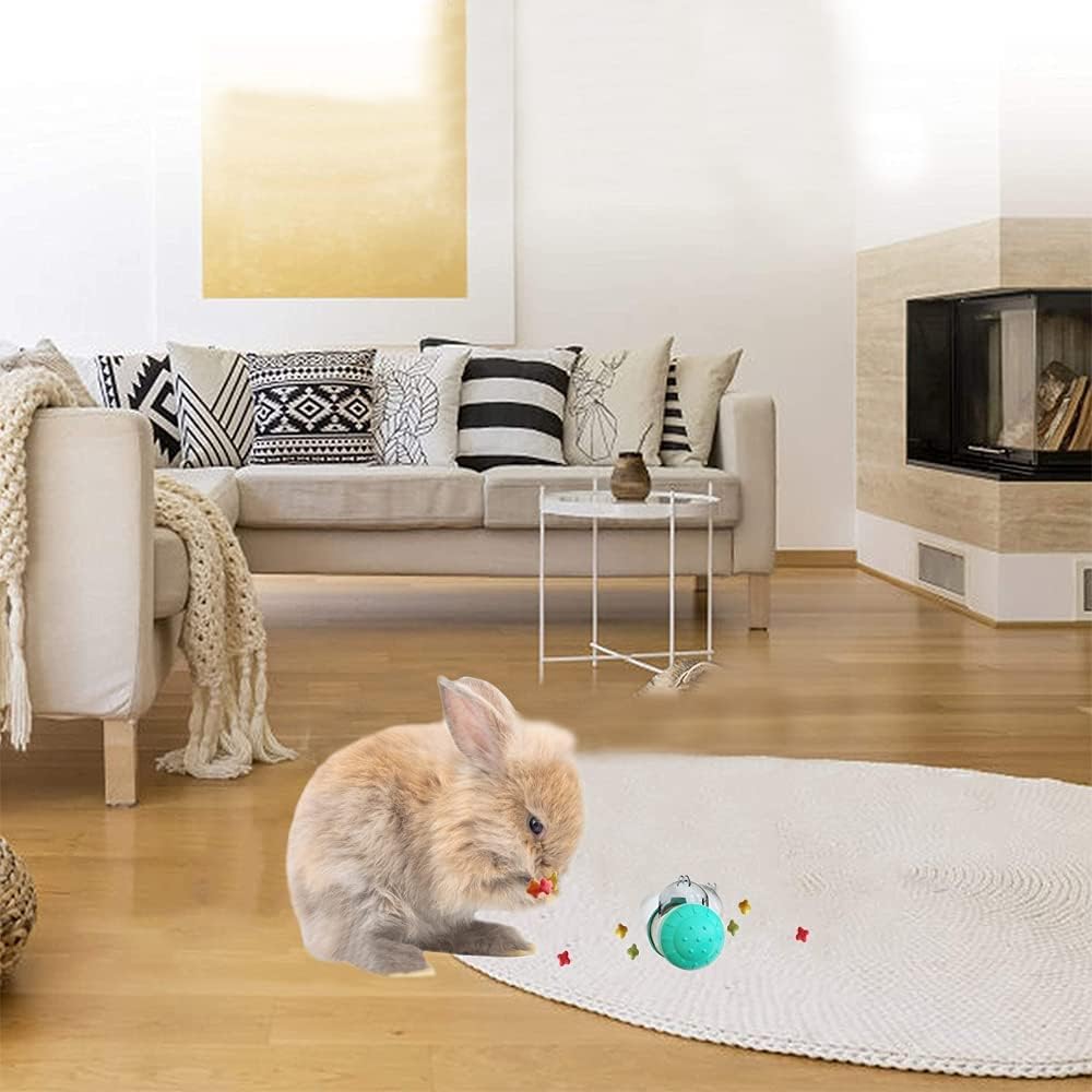 KFX-2585405 Interactive Treat Dispensing Ball for Dogs and Cats, Food Grade Material, Multifunctional Pet Feeder Toy
