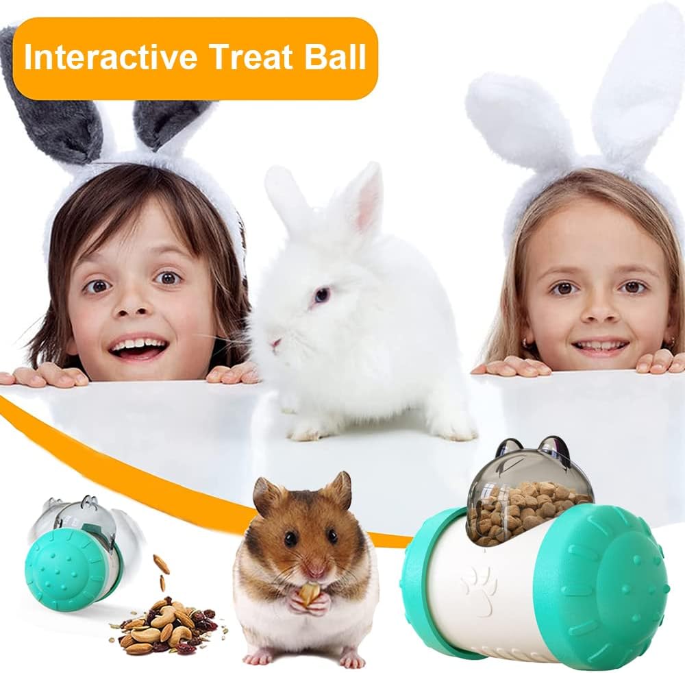 KFX-2585405 Interactive Treat Dispensing Ball for Dogs and Cats, Food Grade Material, Multifunctional Pet Feeder Toy