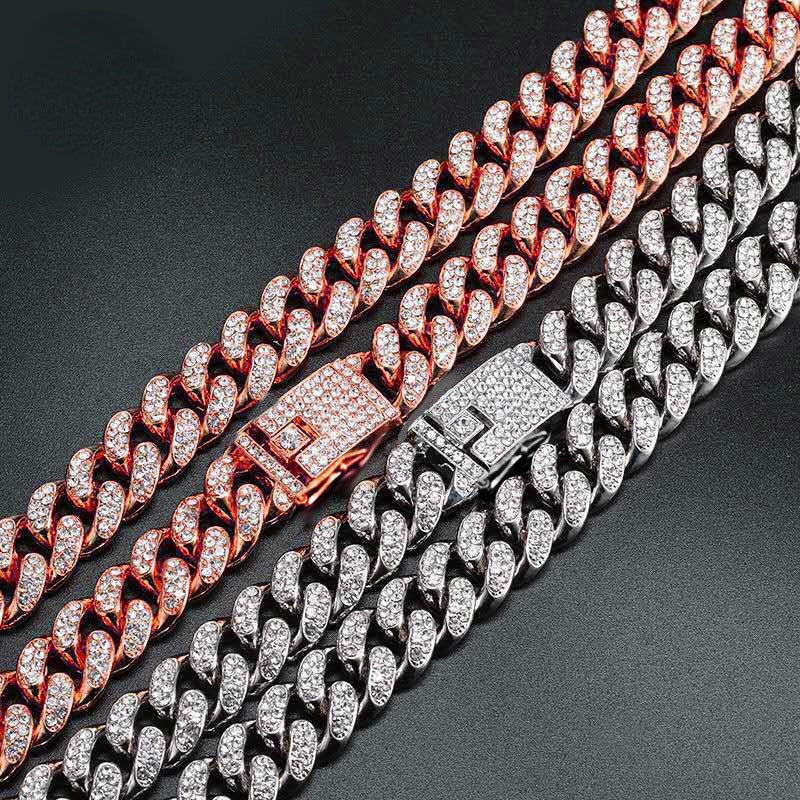 KFX-2585917 Hip Hop Style Pet Collar with Alloy Design - Available in Various Sizes