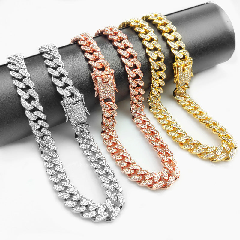 KFX-2585917 Hip Hop Style Pet Collar with Alloy Design - Available in Various Sizes
