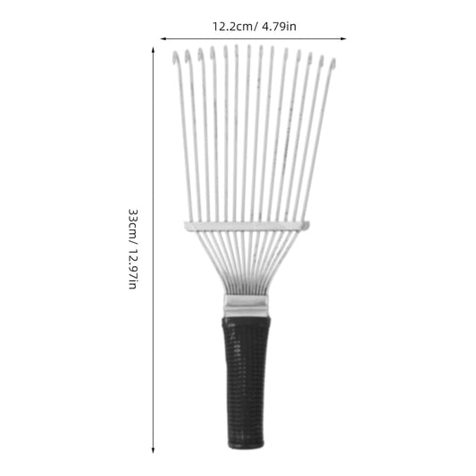 KFX-2596925 Undercoat Rake and Grooming Brush for Pets and Livestock - Dematting Tool for Dogs, Horses, and Cattle