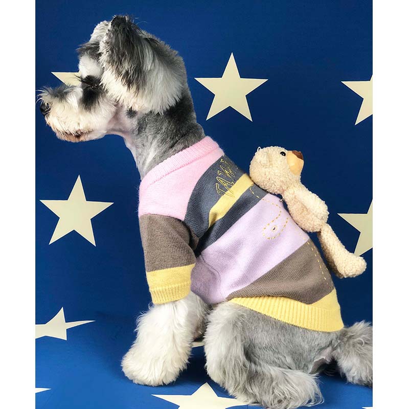 KFX-2603197 Cozy Wool Sweater for Dogs - Autumn and Winter Casual Wear