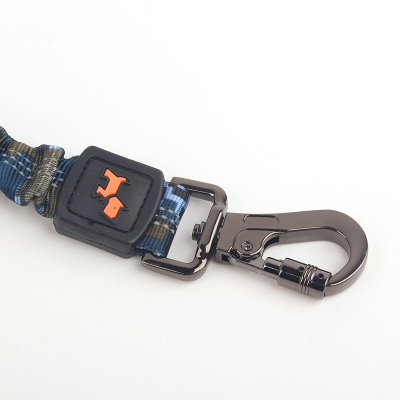 KFX-2604989 Elastic Dog Leash for Large Pets - Camouflage Colors Available in Various Lengths
