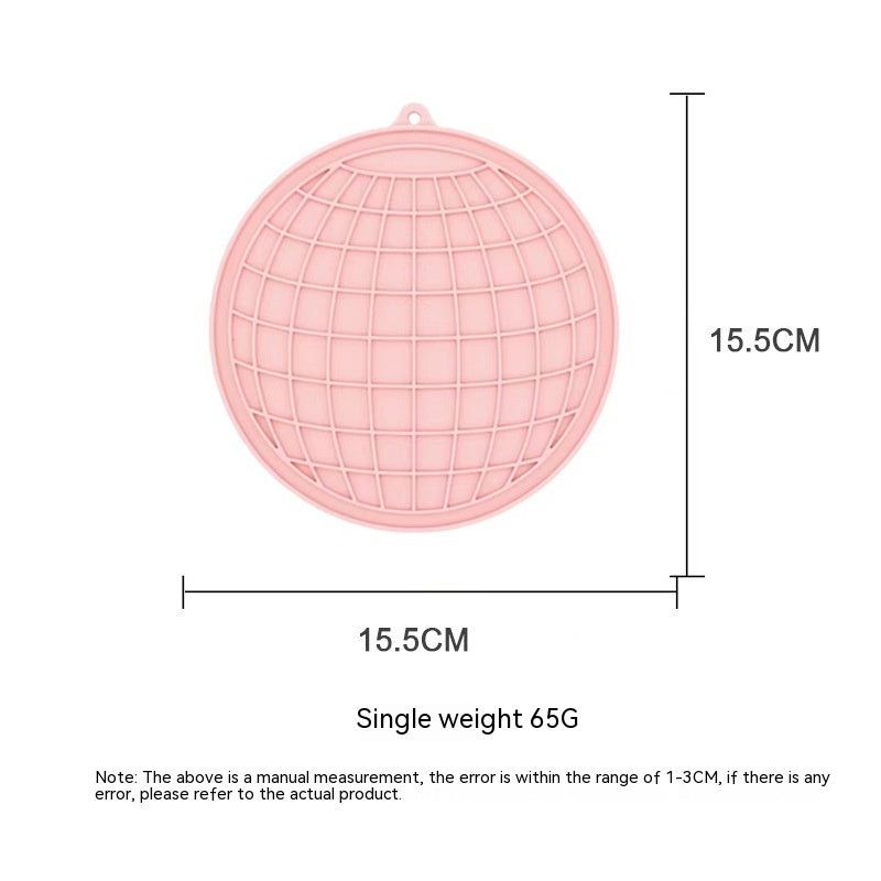 KFX-2605373 Silicone Snack Pad in Fish and Round Shapes for Pets - Multiple Colors Available