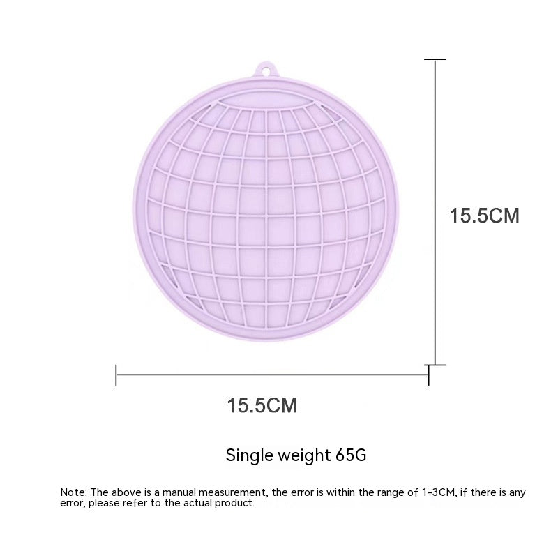 KFX-2605373 Silicone Snack Pad in Fish and Round Shapes for Pets - Multiple Colors Available