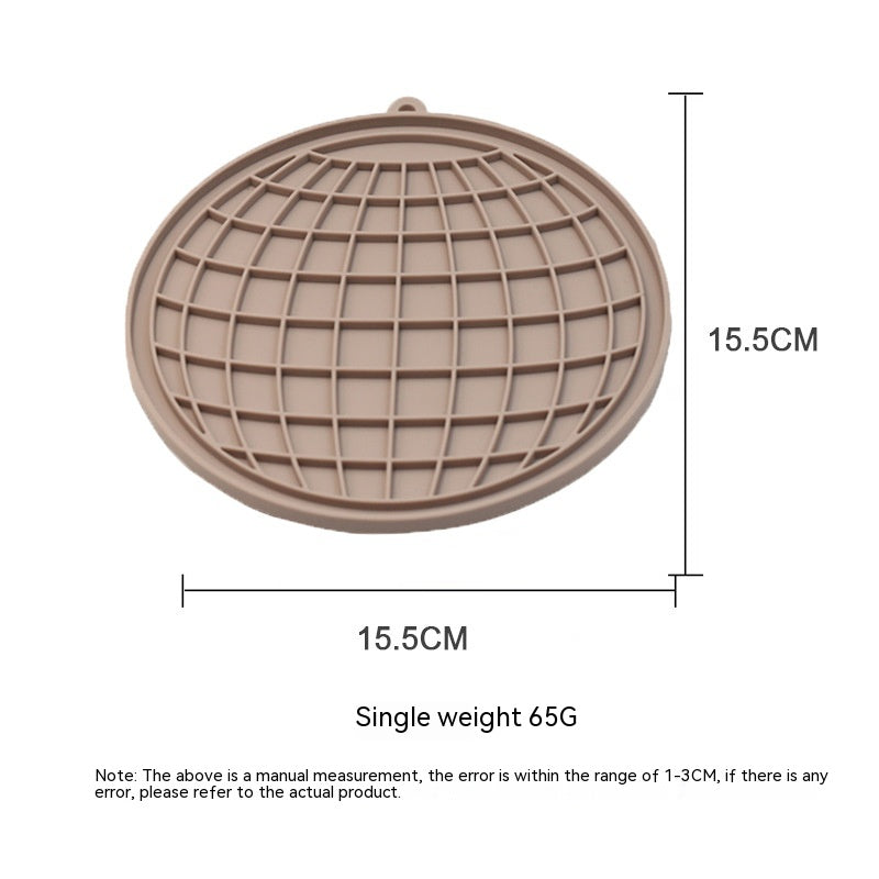 KFX-2605373 Silicone Snack Pad in Fish and Round Shapes for Pets - Multiple Colors Available