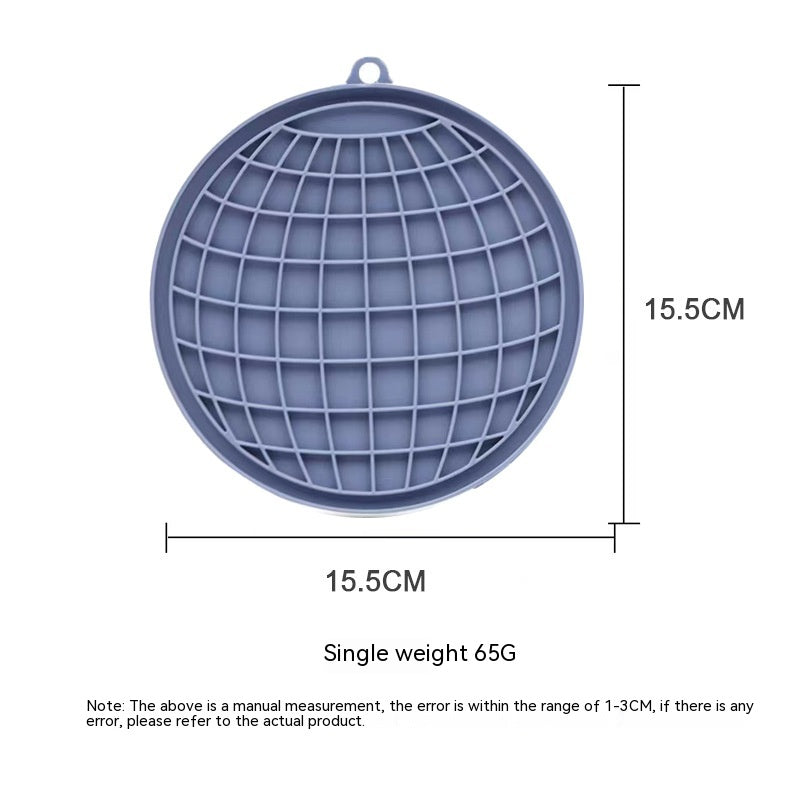 KFX-2605373 Silicone Snack Pad in Fish and Round Shapes for Pets - Multiple Colors Available