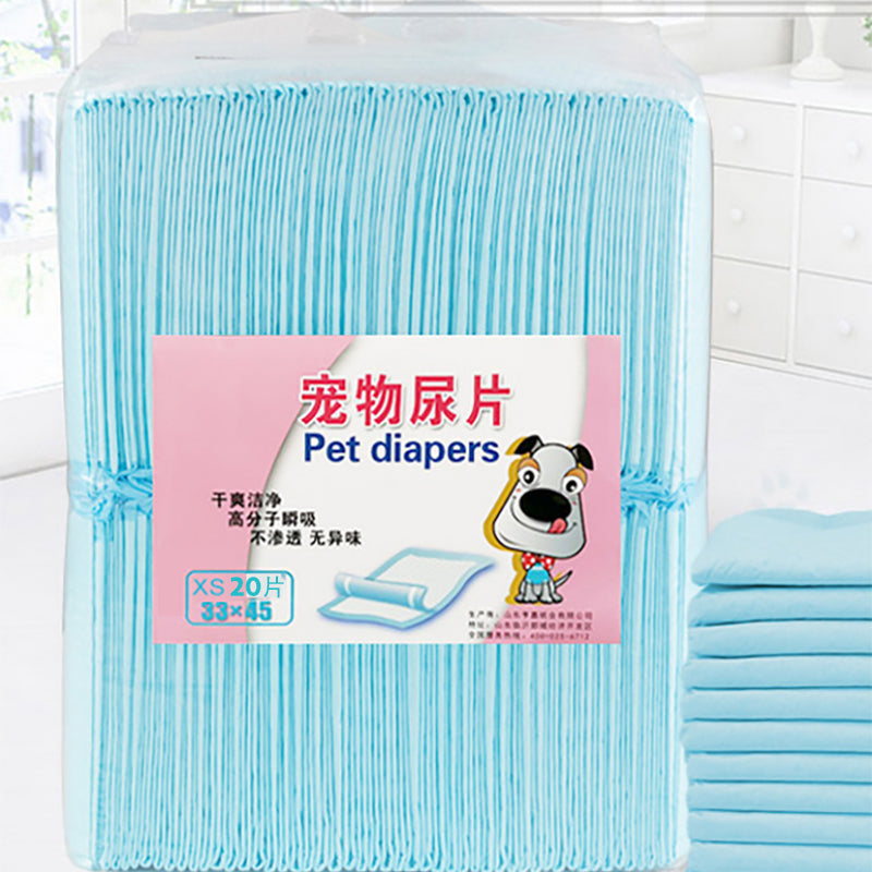KFX-2612797 Absorbent Disposable Diaper Pads for Pets - Multiple Sizes Available