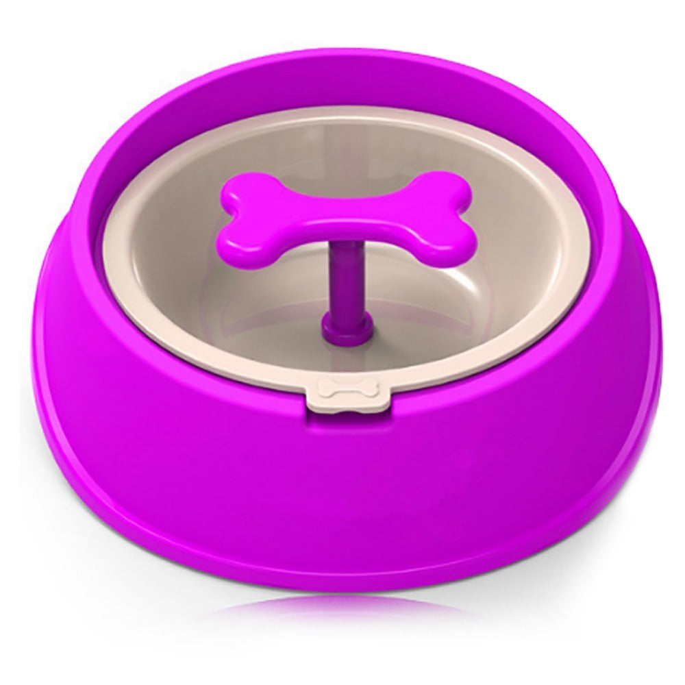 KFX-2614717 Slow Feeder Dog Bowl for Small Dogs - Anti-Choke Design to Extend Eating Time