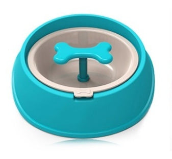 KFX-2614717 Slow Feeder Dog Bowl for Small Dogs - Anti-Choke Design to Extend Eating Time