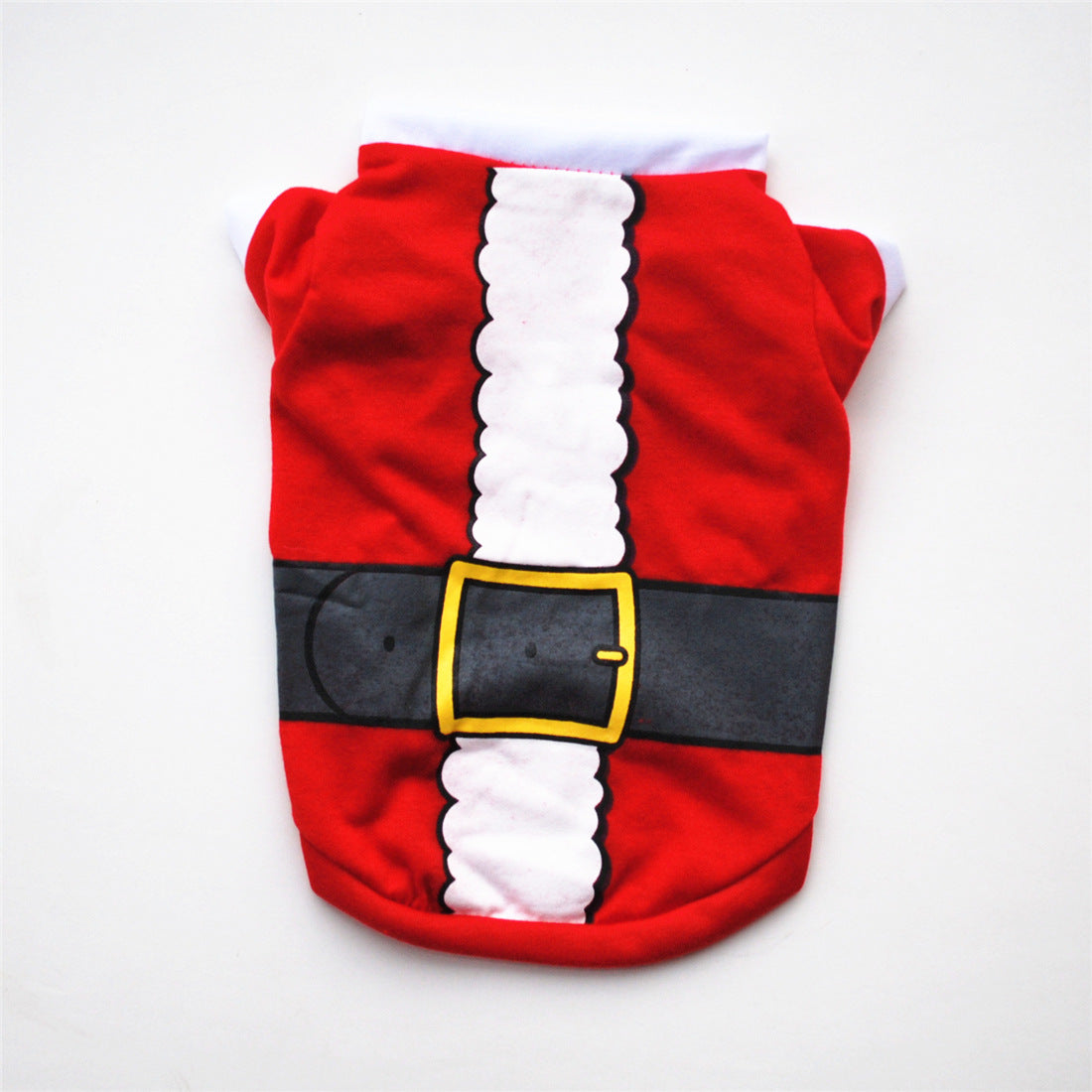 KFX-2615101 Festive Dog Apparel for Christmas - Santa Claus & Snowman Styles in Green and Red