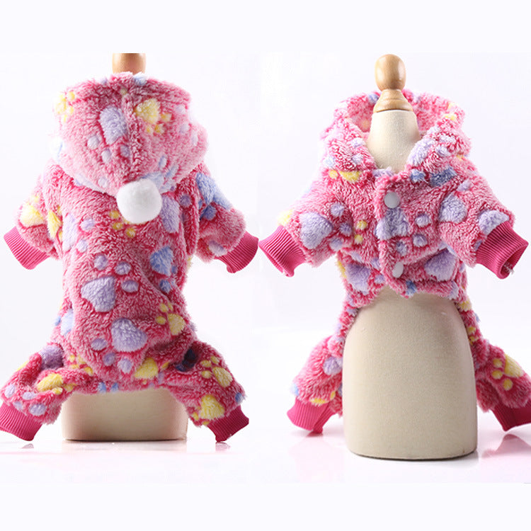 KFX-2617277 Cozy Coral Fleece Padded Jacket in Various Sizes