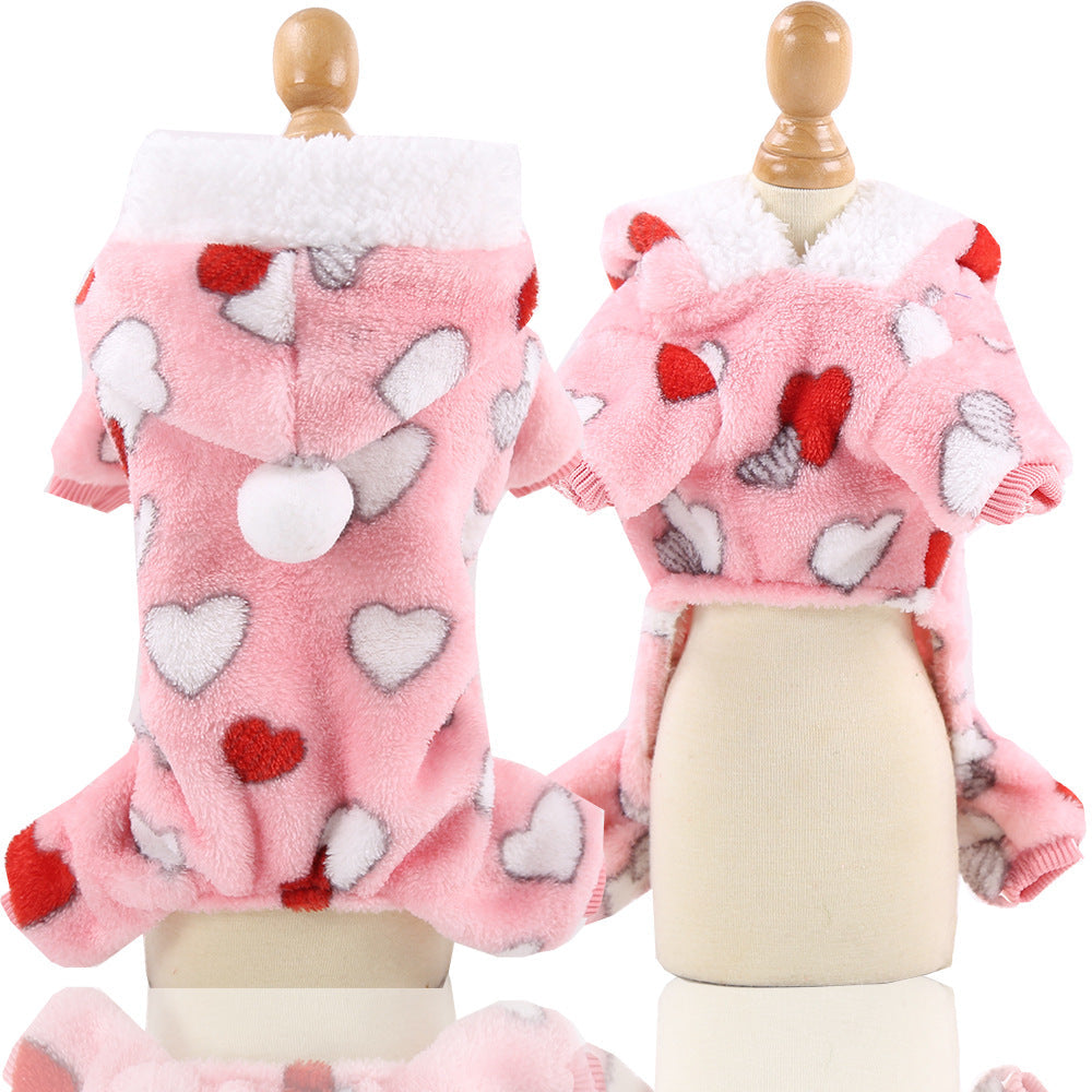 KFX-2617277 Cozy Coral Fleece Padded Jacket in Various Sizes