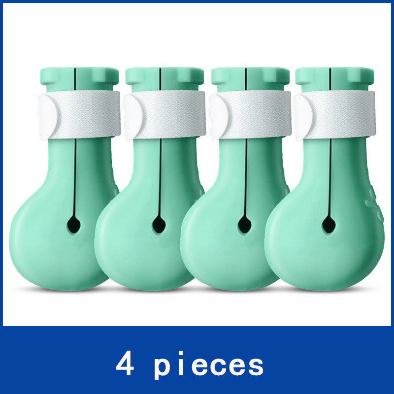 KFX-2619325 Universal Silicone Cat Nail Covers - Anti-Scratch Bathing Cat Foot Protection