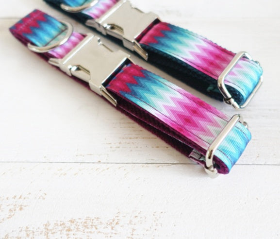 KFX-2624445 Personalized Adjustable Dog Collar with Metal Buckle and Bell for Small Breeds