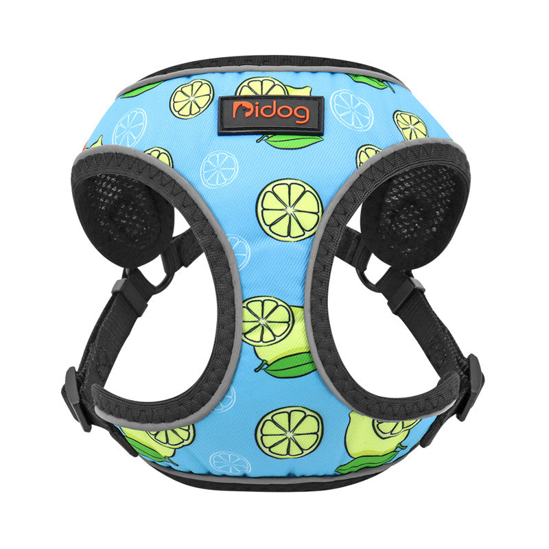 KFX-2631997 Reflective Pet Harness for Small and Medium Dogs - Comfortable 360° Design, Adjustable Fit, Durable Nylon