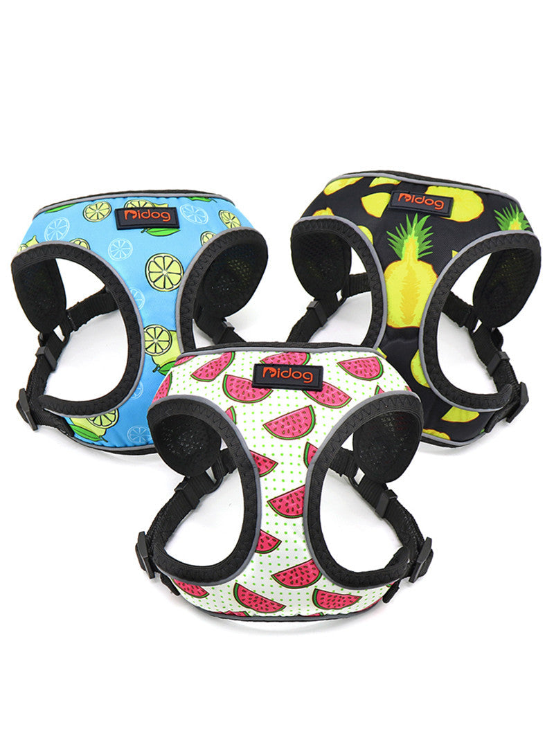 KFX-2631997 Reflective Pet Harness for Small and Medium Dogs - Comfortable 360° Design, Adjustable Fit, Durable Nylon