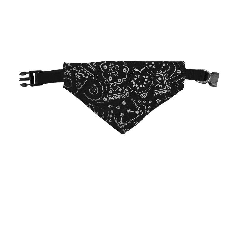 KFX-2639933 Small Dog/Cat Polyester Triangle Scarf Collar - Pink, Black, Dark Blue, Bright Red