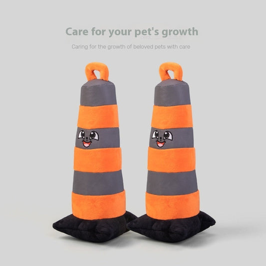 KFX-2642109 Interactive Plush Roadblock Toy for Dog Agility Training and Cat Play