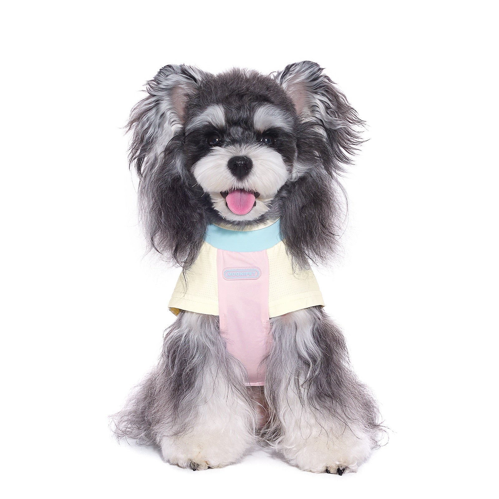 KFX-2642493 Casual Pink Dog Clothes for Small Bichon Schnauzers in Multiple Sizes