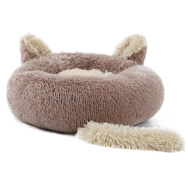KFX-2643773 Cozy Cloth Rabbit Pet Nest Dog Bed in Various Colors and Sizes