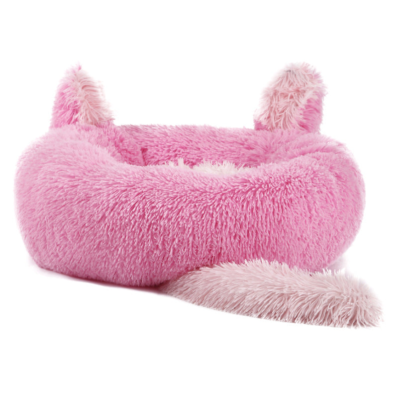 KFX-2643773 Cozy Cloth Rabbit Pet Nest Dog Bed in Various Colors and Sizes
