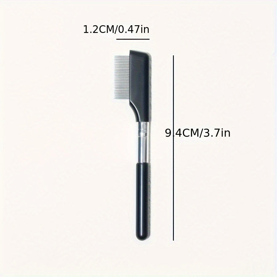 KFX-2645181 Pet-Friendly Eye Grooming Brush with Soft Tear Stain Remover and Ambidextrous Design for Dogs and Cats