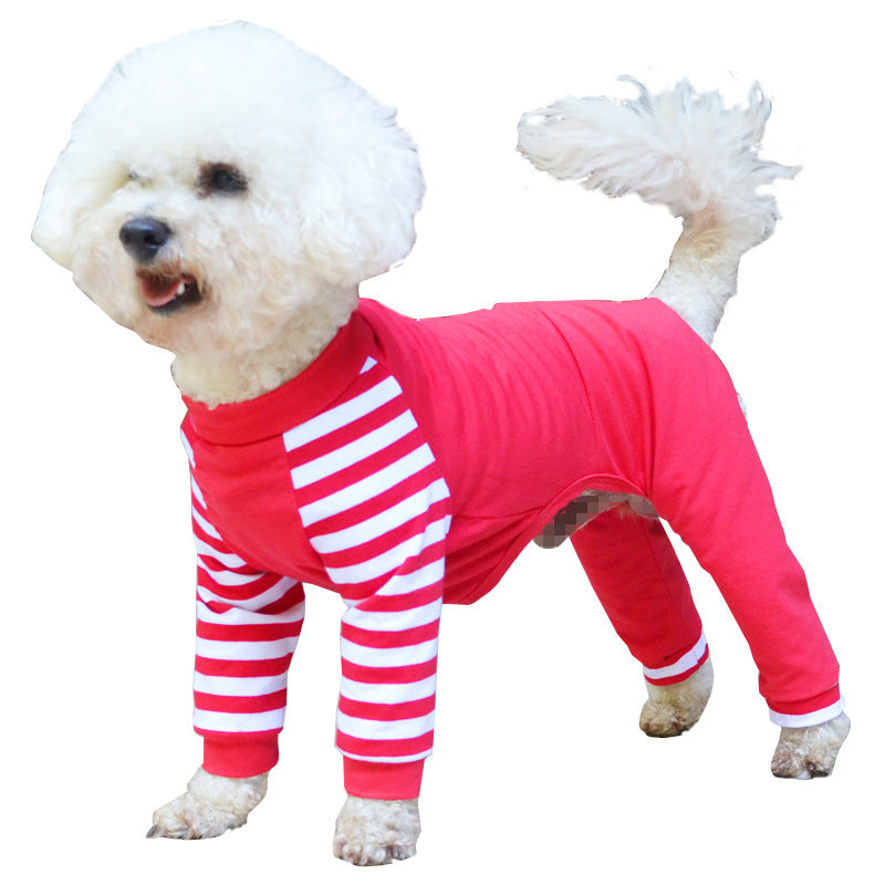 KFX-2646077 Cotton Teddy Bear Costume for Dogs - Cozy Four-Legged Outfit