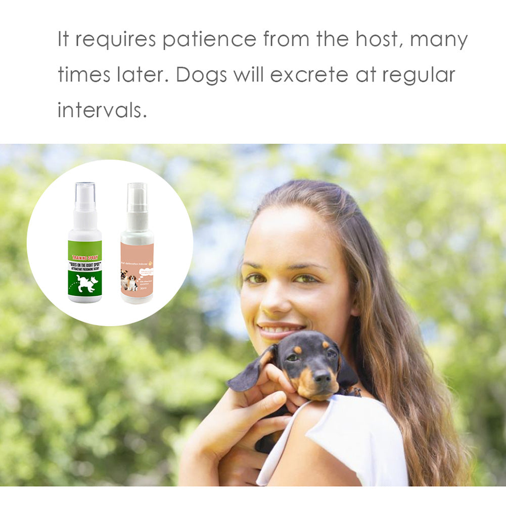 KFX-2651325 Pet Potty Training Spray – 30ml Eco-Friendly Inducer for Safe Dog Defecation at Designated Areas