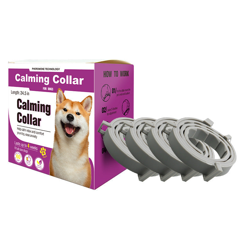 KFX-2651453 Adjustable Soothing Collar for Cats and Dogs in Various Colors