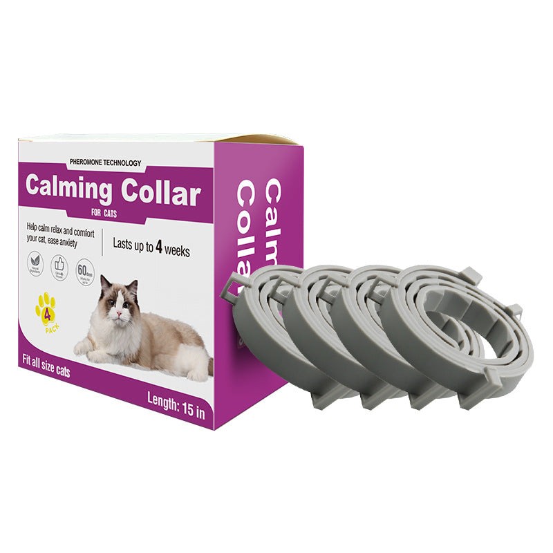 KFX-2651453 Adjustable Soothing Collar for Cats and Dogs in Various Colors