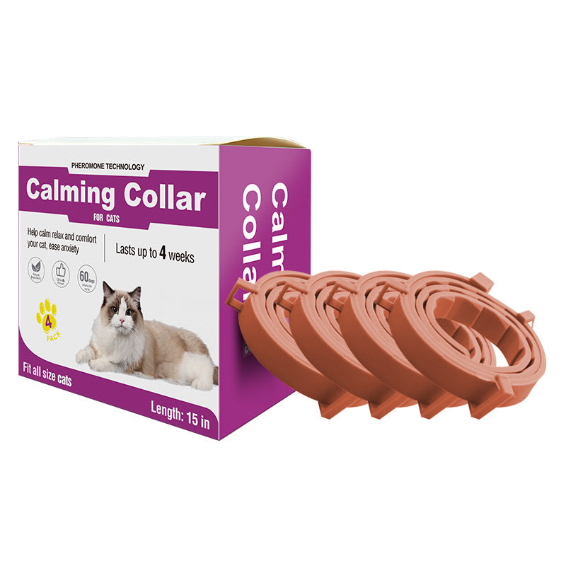 KFX-2651453 Adjustable Soothing Collar for Cats and Dogs in Various Colors