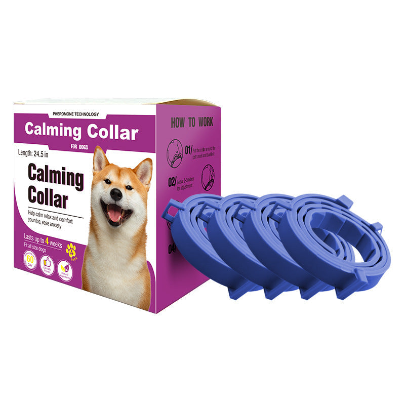 KFX-2651453 Adjustable Soothing Collar for Cats and Dogs in Various Colors