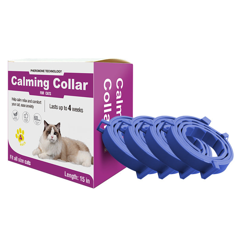 KFX-2651453 Adjustable Soothing Collar for Cats and Dogs in Various Colors