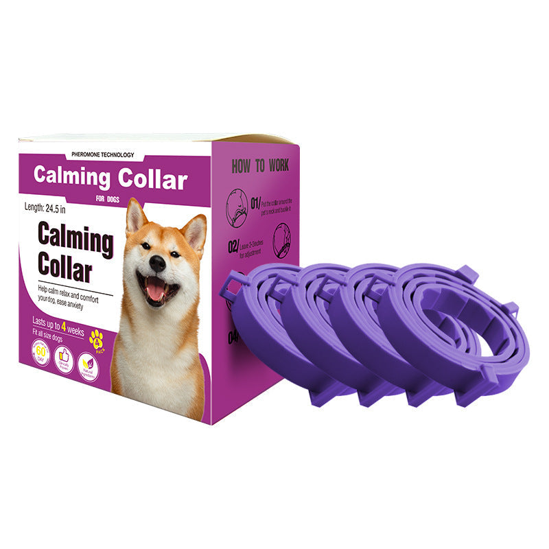 KFX-2651453 Adjustable Soothing Collar for Cats and Dogs in Various Colors