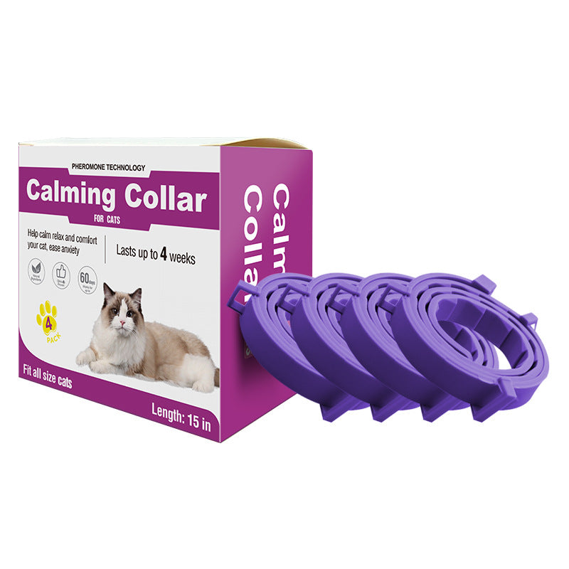 KFX-2651453 Adjustable Soothing Collar for Cats and Dogs in Various Colors