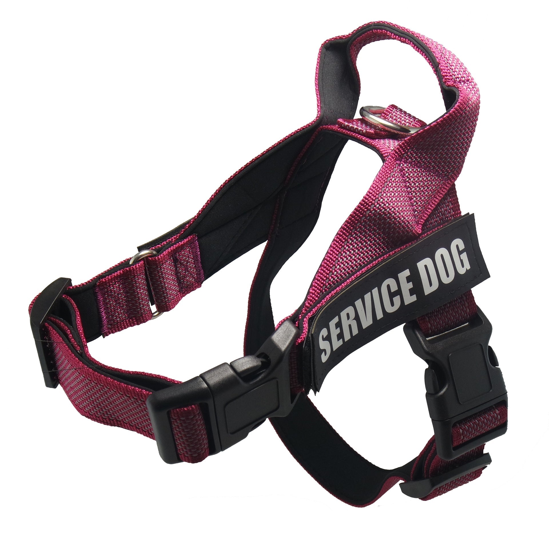 KFX-2658493 Adjustable Nylon Dog Car Safety Chest and Back Strap - Various Sizes Available