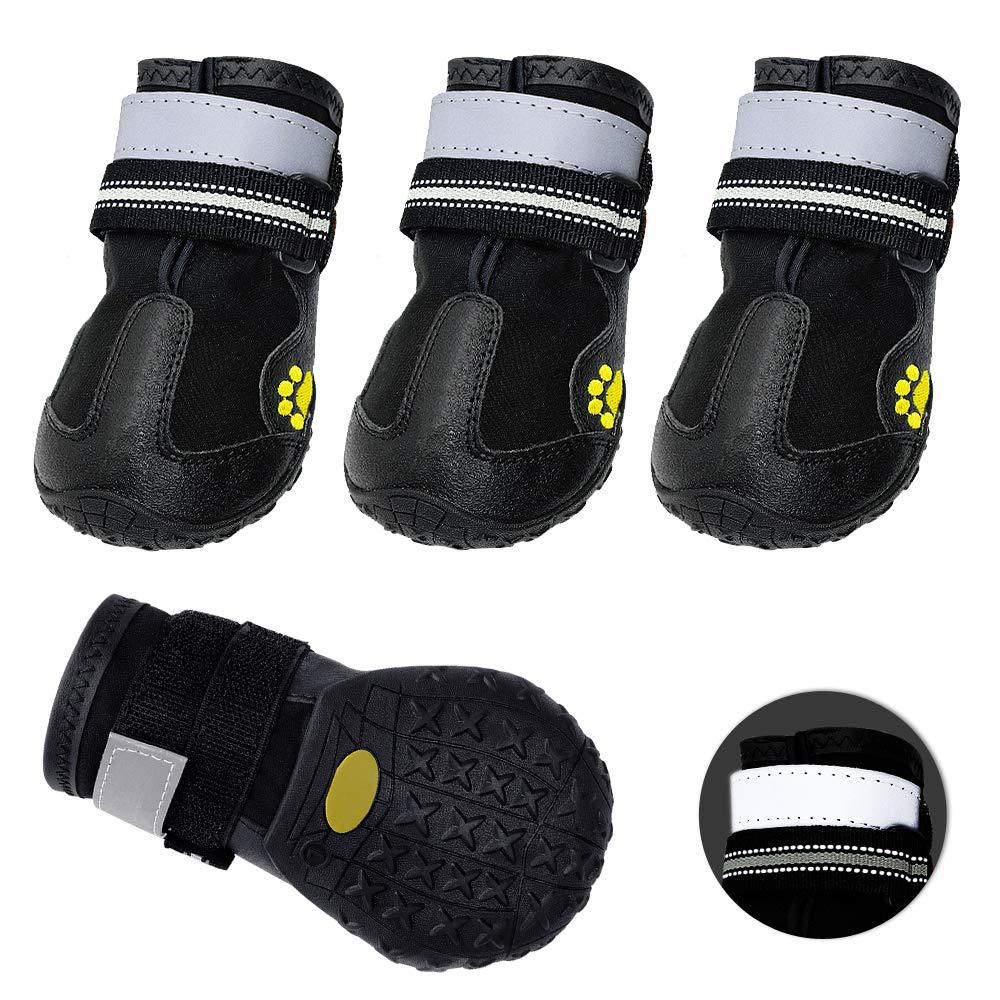 KFX-2661821 Waterproof and Wear-Resistant Rubber Dog Foot Covers, Size Options Available