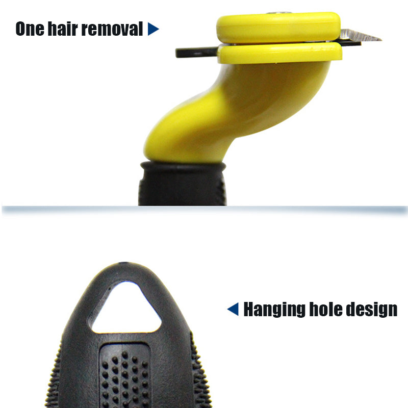 KFX-2666557 Eco-Friendly Stainless Steel Pet Grooming Comb for Dogs and Cats – Ideal for All Sizes