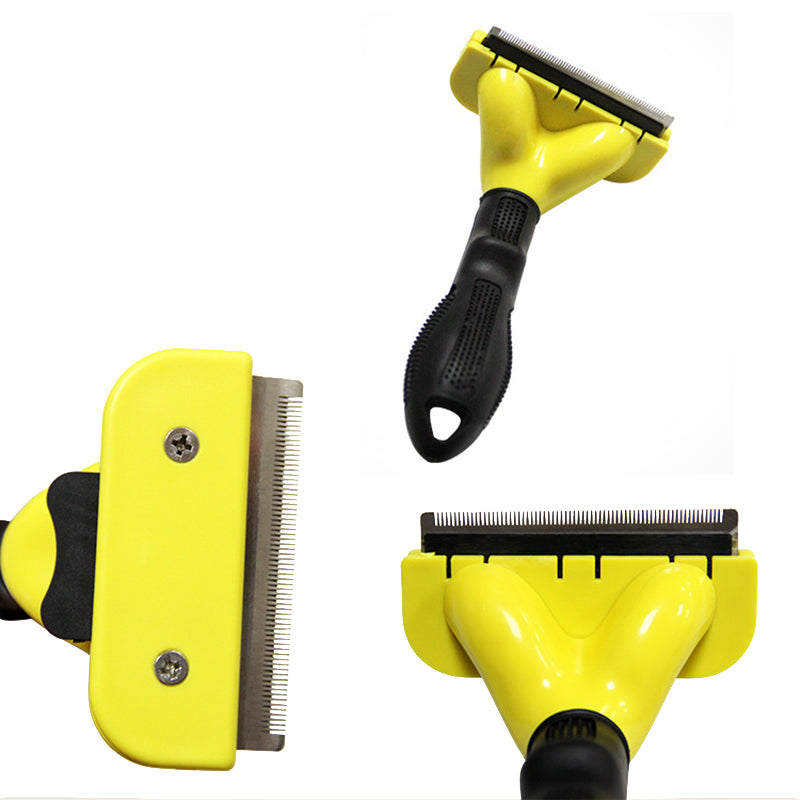 KFX-2666557 Eco-Friendly Stainless Steel Pet Grooming Comb for Dogs and Cats – Ideal for All Sizes