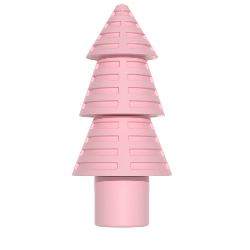 KFX-2671549 Medium TPR Christmas Tree Chew Toy for Pets - Available in Blue, Pink, Green